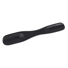 Wooden DoubleEnd Shoehorn with Long Handle and Smooth Edges for Seniors Travel Use Black