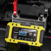 12V6A Auto Acculader Snelladen Reparatie Desulfator Pulse Volledige Intelligente Lader voor Auto Motorfiets US Plug
