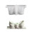 Bowknot Shape Silicone Candle Stand Molds for Candlestick Candle 1