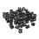 250pcs 5mm Black Plastic LED Holder Case Clip Display Panel 2