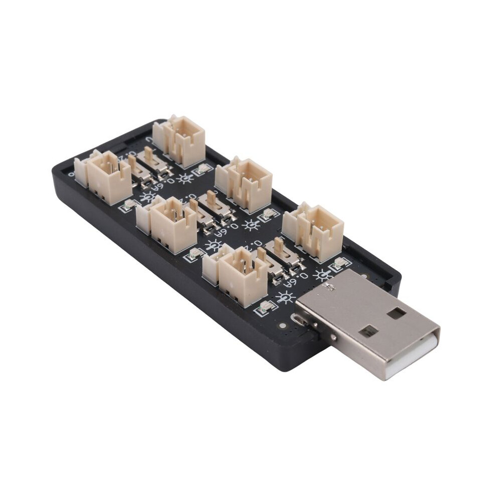 3X 1S Lipo Battery Usb Charger 3.7V/4.20V 6 Channel 1S Lipo Charger Micro- Jst 1.25 Jst-Ph 2.0 Mcx Mcpx Connectors 6033793876600