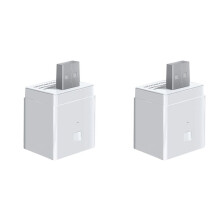 2X Tuya WiFi USB-Adapter 5V 2A WiFi USB-Lichtnetadapter voor Yandex Alexa Hey voor Home Automation
