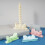 Bowknot Shape Silicone Candle Stand Molds for Candlestick Candle 4