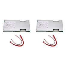 2X Placa de ProteçãO de 17S 60V 45A Li-Ion Lipolymer Battery UPS Inverter BMS Placa PCB com EquilíBrio para E-Bike