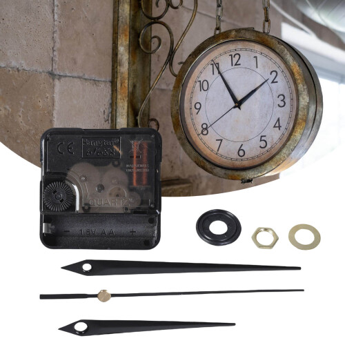Quartzs Clock Mechanism Movement Replacement Kits 0.6Inch Shaft 1