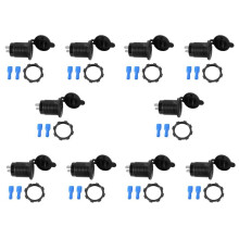 10X 5V 4.8A Dual Usb Charger Socket Adapter Power Socket for 12V 24V Car Ship Rv
