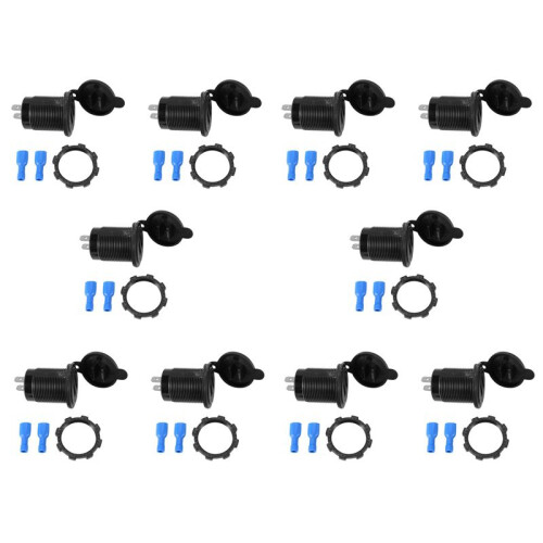 10X 5V 4.8A Dual Usb Charger Socket Adapter Power Socket for 12V 24V Car Ship Rv