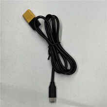 2X XT60 Male Plug to Type-C XT60 Plug Power Supply Cable XT60/T Charging Adapter Cable for PD60 Charger RC Drone