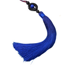 Tai Chi Sword Tassel with Ring Attachment, Traditional Chinese Martial Arts Decorative Accessory