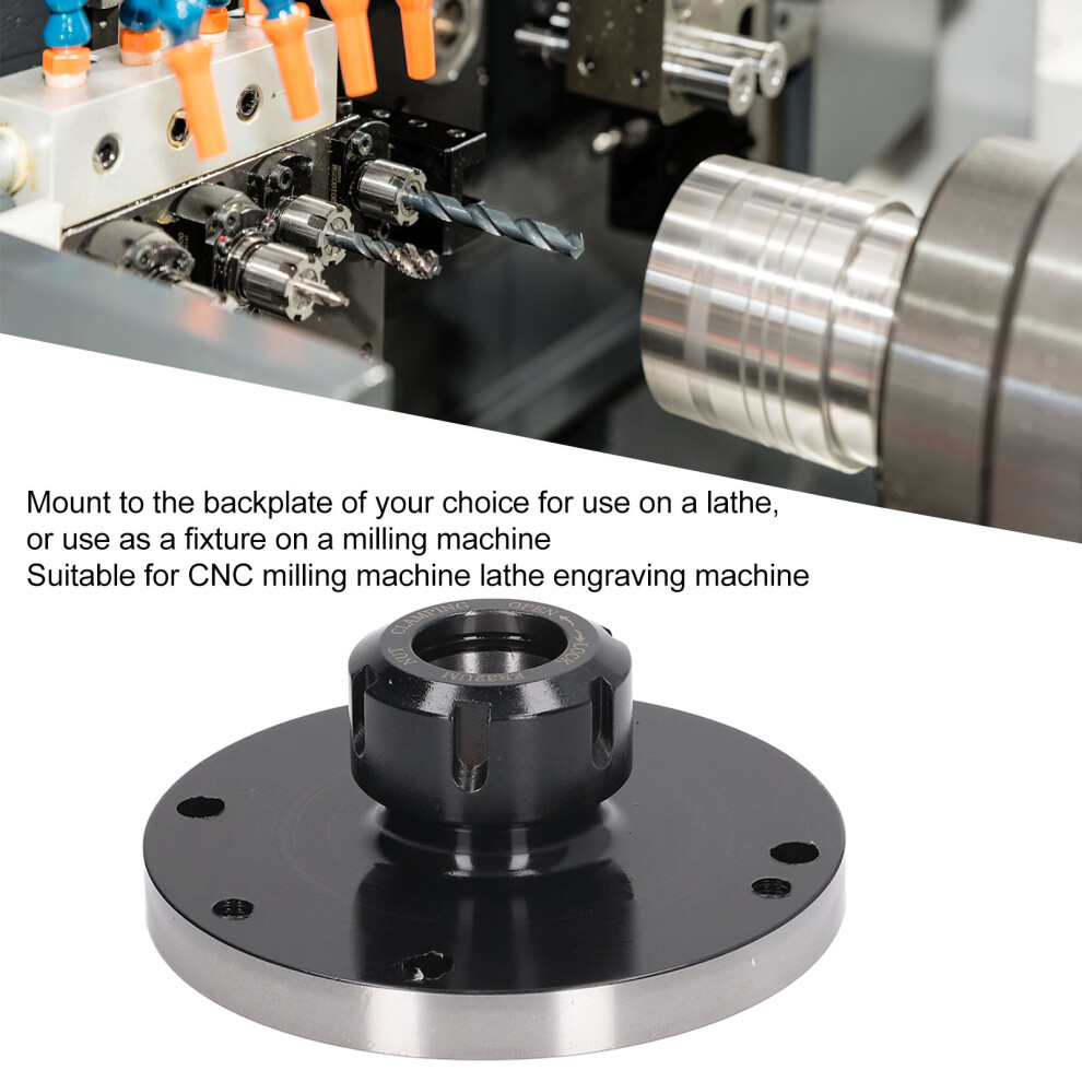 ER32 Collet Chuck 125mm Durable Lathe Part