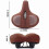 DAWAY Soft Foam Bicycle Saddle for Comfort and Support 2