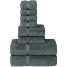 Török pamut törölközők 27x54 hüvelykes, 4 darabos készlet