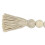 Décoration de guirlande de 4 pompons en perles de bois 2