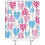 Boho-Herz-Duschvorhang, 178 x 213 cm, Polyester 5