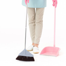 Heavy-Duty Broom Outdoor Indoor Broom With Long Handle Large Angle Household Brooms For Floor Cleaning Home Room Pet Hair Office Lobby