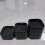 Furniture Risers, Adjustable Bed Risers, Square Stackable Bed Risers, for Desk Leg Table Couch Sofa Chair Bed Frame Legs Dorm, Black 3