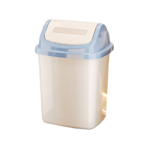 Poubelle à couvercle pression de 5 L – Isolation des odeurs, plastique compact 1