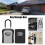 Key Lock Box Outside Waterproof Security 4 Digit Combination Lockbox G6 NEW 3