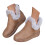 Botines de invierno para mujer de ante marrón 3
