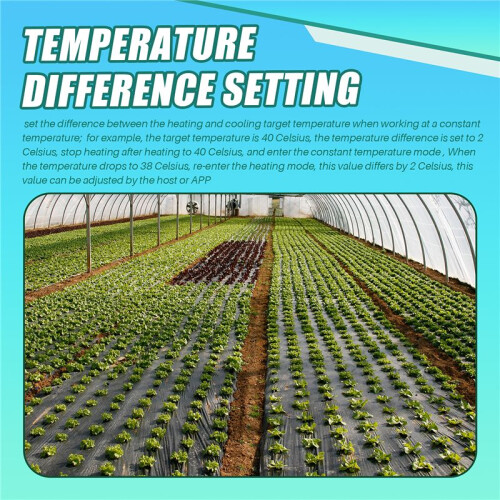 Wireless Wifi Temperature Controller Thermostat AC110-220V DTC1201 NTC Sensor Digital Display APP Control for  Home 2