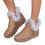 Botines de invierno para mujer de ante marrón 8