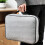File Organizer Bag with Lock, Gray 4