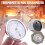 Mini Analog Thermometer Hygrometer Humidity Meter Room Indoor Temperature 2