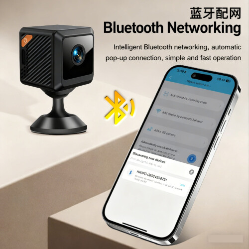 HD WiFi-sikkerhetskamera 1080P nattsyn 2