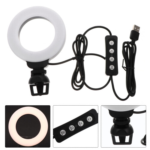 4 Inch Video Conference Lighting LED Webcam Light for Computer Laptop 2