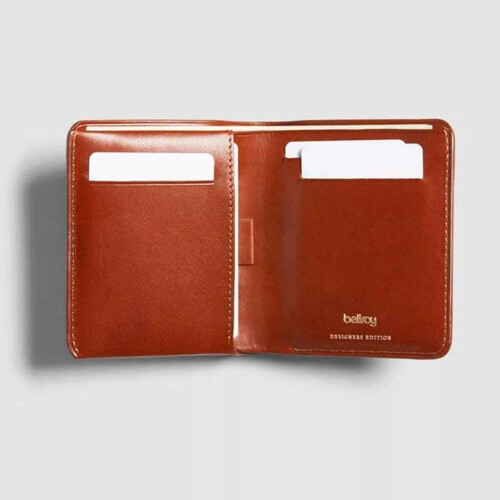 Bellroy Premium Leather Note Sleeve Wallet Brown Designers Edition Burn sienna 1