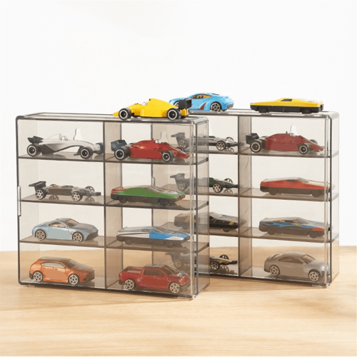 1: 64 για κουτί εμφάνισης Hot Wheel, μοντέλο αυτοκινήτου, ράφι παιχνιδιών, αυτοκίνητα 2