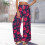Γυναικείο παντελόνι με λάστιχο στη μέση, άνετο, χαλαρή εφαρμογή και τσέπες, ψηλή 5