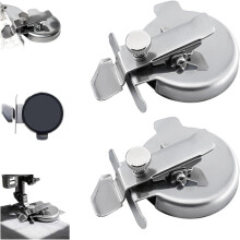 Verstelbare ronde magnetische naadgeleider, roestvrijstalen sterke magnetische voet, roestvrijstalen naaiaccessoire met sterke magnetische voet (2