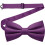 2 Packs Solid Color Pre-tied Bow Tie Adjustable Bowtie for Men 1