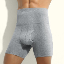 Cuecas Boxer Masculinas de Cintura Alta para Homens Altos, Calças Esportivas, Boxer Trunks, Cuecas