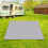 Camping Blanket Picnic Mat Waterproof Foldable Beach Mat Light Gray 8