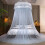 Romantic Lace Dome Mosquito Net – No-Installation, Breathable, Foldable, Queen Size, Compatible with All Bed Frames 5