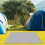 Camping Blanket Picnic Mat Waterproof Foldable Beach Mat Light Gray 7