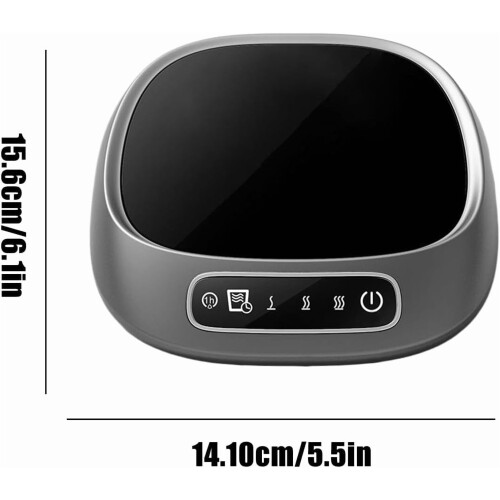 Scaldatazze ricaricabile tramite USB con comandi touch 1