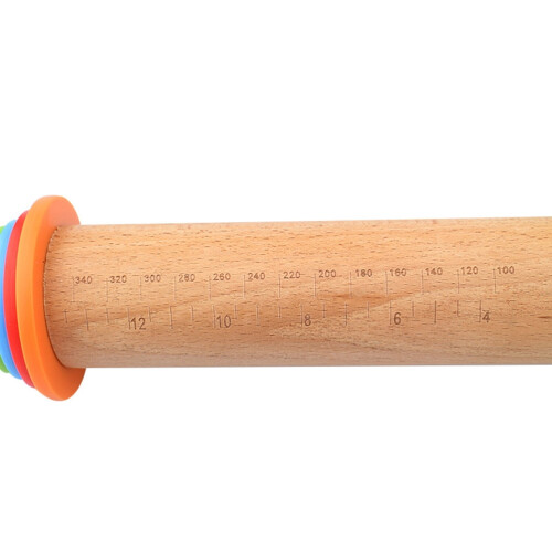1 Set Precision Rolling Pin Cylindrical for Baking and Cooking Tools 2