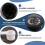 10 Pcs Reusable Refillable Coffee Capsule Filters for  with Spoon Brush Kitchen Accessories Coffee Filter Black 5