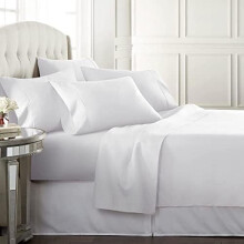 Queen-Size-Bettwäscheset für alle, die nachts leicht schwitzen, 6-teiliges Premium-Hotel-Kühlbettwäscheset mit 4 Kissenbezügen, leichte,