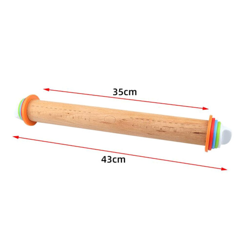1 Set Precision Rolling Pin Cylindrical for Baking and Cooking Tools 1