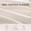 Ensemble de draps en flanelle 100 % coton pour lit simple 5