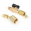 Válvulas de esfera e adaptadores de 5/16" e 1/4" para R410a/R134a/R12/R22, compatíveis com Qisuo. 1