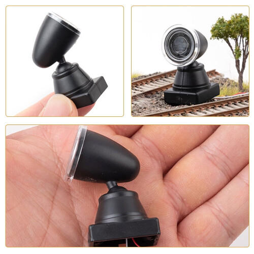Worgeous 3 Pcs Rechargeable Light Bulbs Model Building Small Spotlight 2