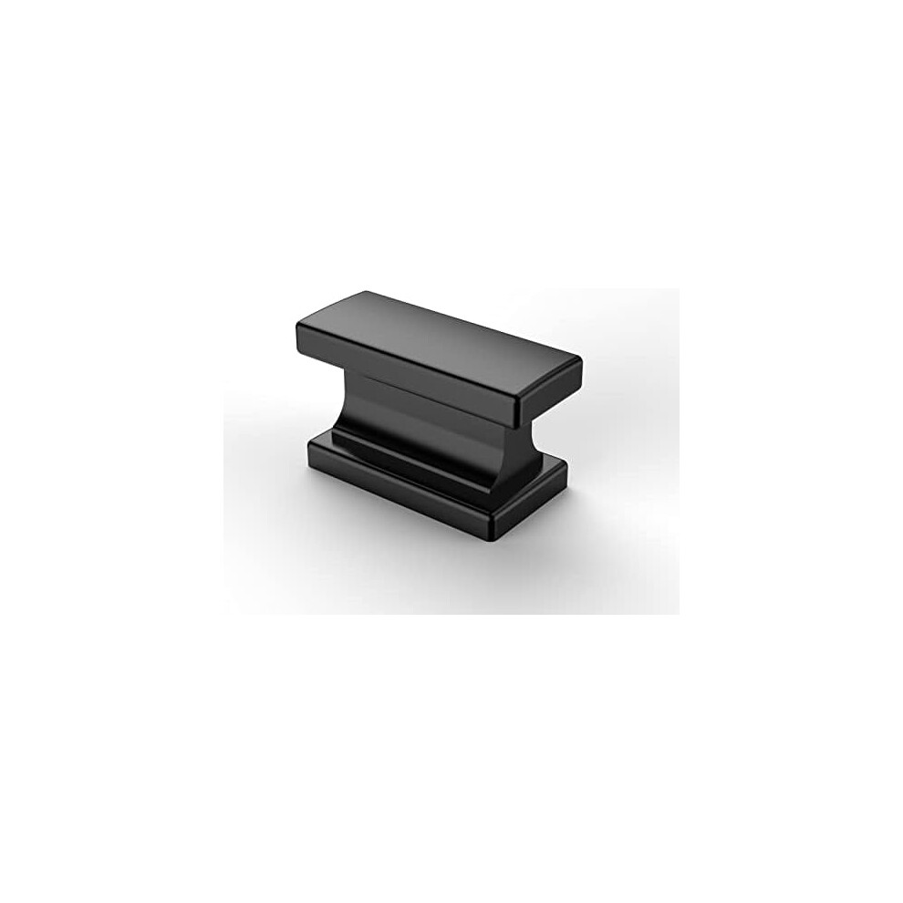 6 Pack Matte Black Kitchen Cabinet Knobs Drawer Cabinet Hardware Zinc Knobs For Dresser Drawers 9180479602330