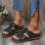 Σανδάλια Azrian με πλατφόρμα και slip-on - Γυναικεία επίπεδα σανδάλια με στήριξη 7
