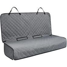 Waterproof Heavy-Duty Nonslip Pet Car Seat Cover for Dogs – Universal Fit for Vehicles, Trucks & SUVs (Grey)