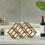 Foldable Wooden Wine Rack – Freestanding, Stackable Countertop Organizer with Scratch-Protector Pads, Compact Storage for Red Wine Bottles 4
